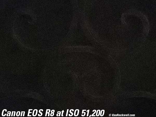 Canon EOS R8 High ISO Sample Image File