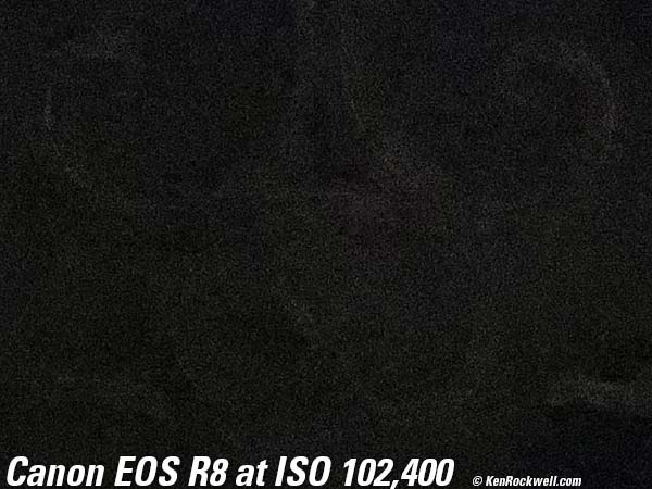 Canon EOS R8 High ISO Sample Image File