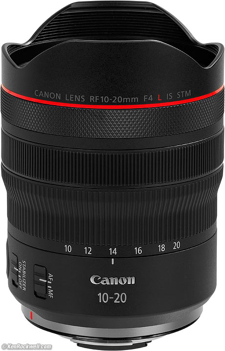 Canon RF 10-20mm f/4L IS STM
