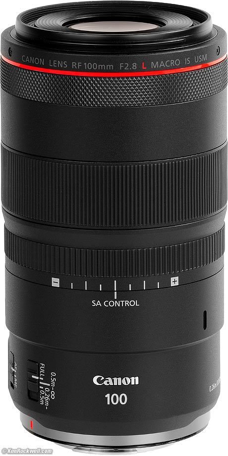 Canon RF 100mm f/2.8 IS Macro USM
