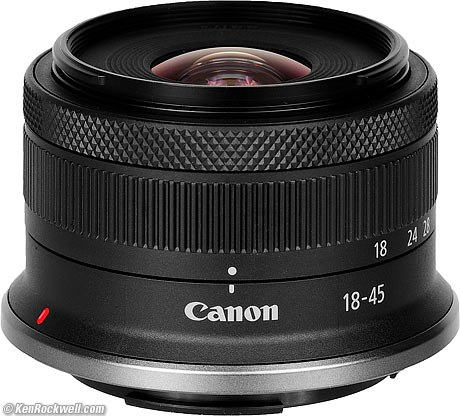 Canon RF-s 18-45mm IS STM