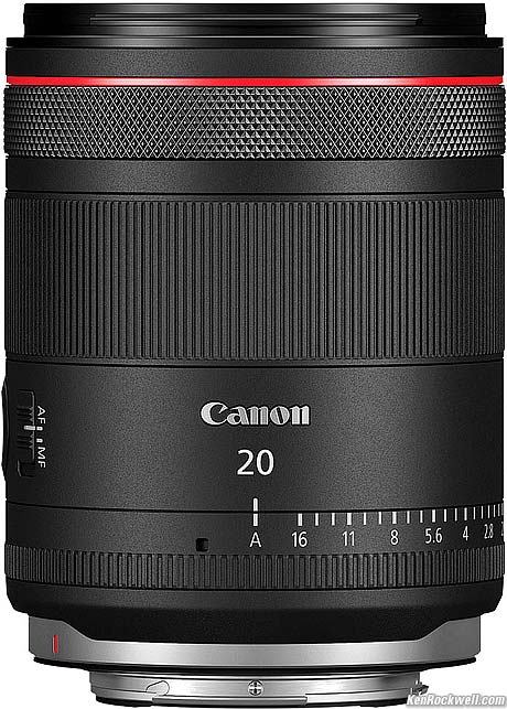 Canon RF 20mm f/2.8L VCM