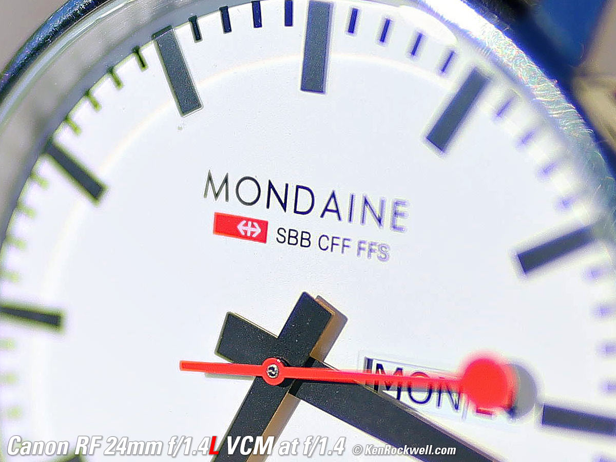 Canon RF 24mm f/1.4L VCM Spherochromatism