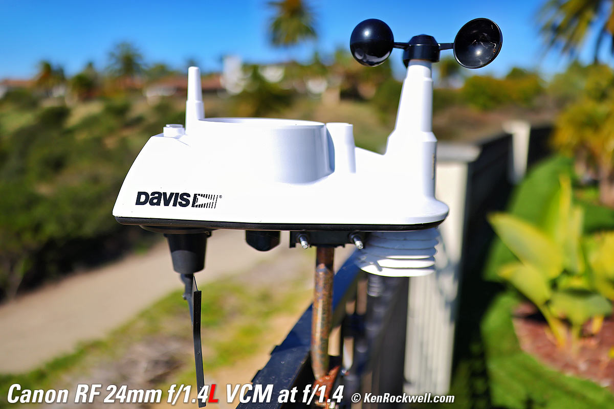 Canon RF 24mm f/1.4L VCM Bokeh