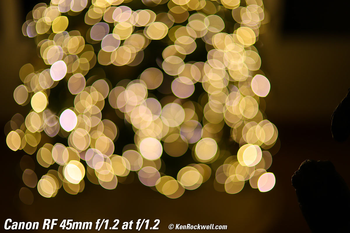 Canon RF 45mm f/1.2 Bokeh Sample Image Files