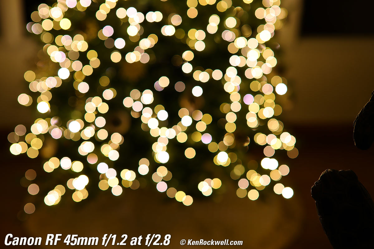 Canon RF 45mm f/1.2 Bokeh Sample Image Files