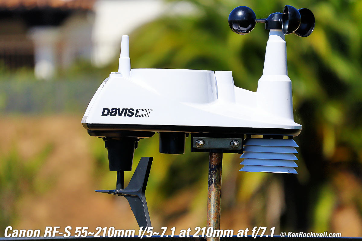 Canon RF-S 55-210mm IS STM Bokeh Sample Image File