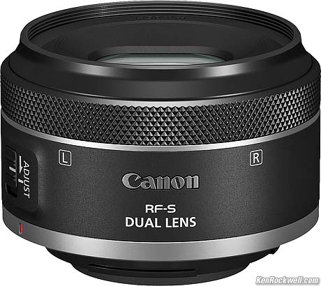 Canon RF-S 7.8mm f/4 Dual Stereoscopic
