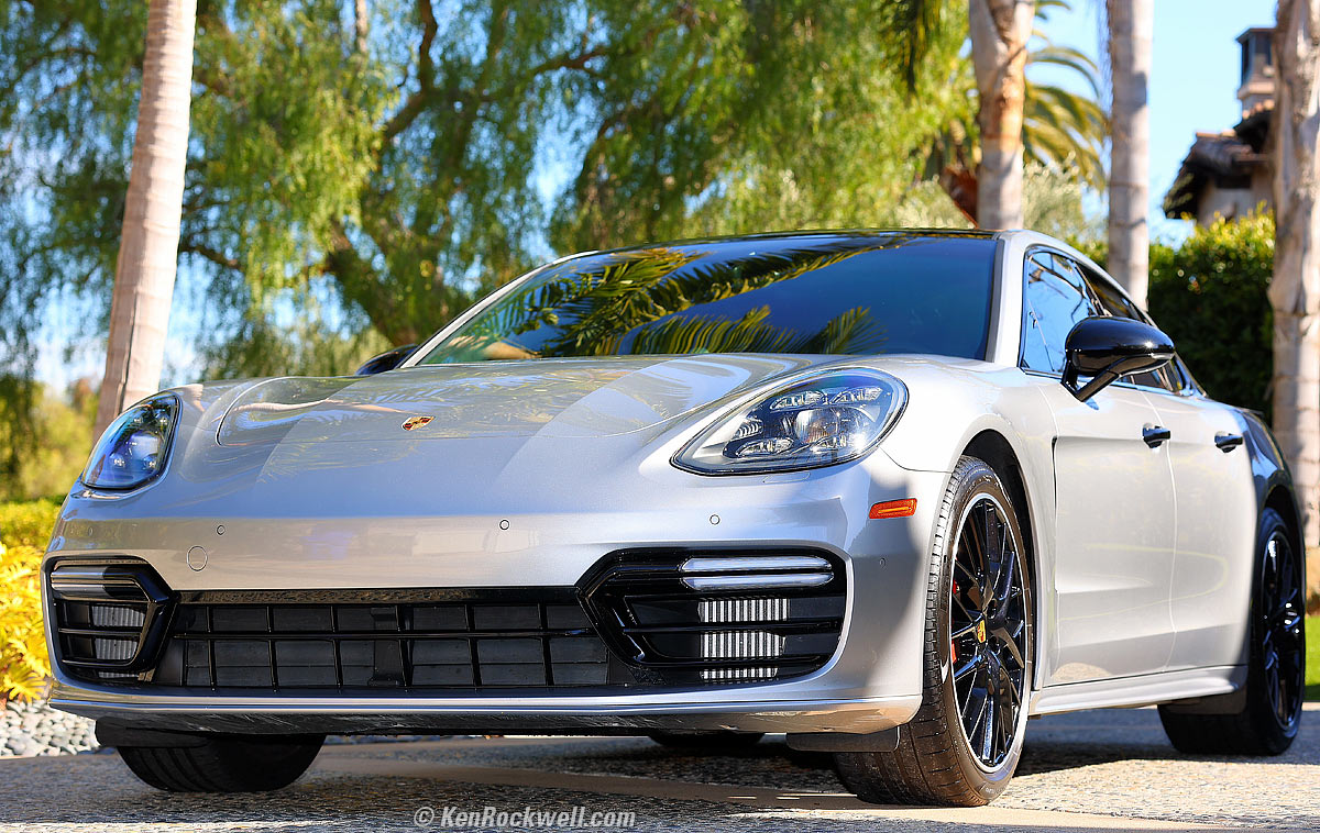 Porsche Panamera Turbo in GT Silver