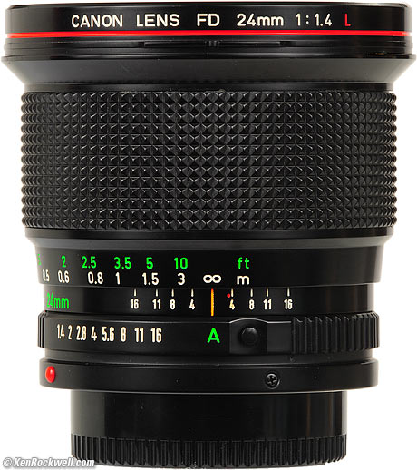Canon 24 1.4