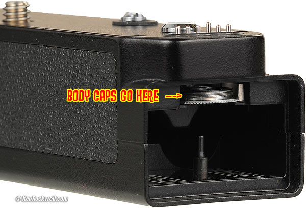 Cap Stowage, Canon AE Power Winder FN