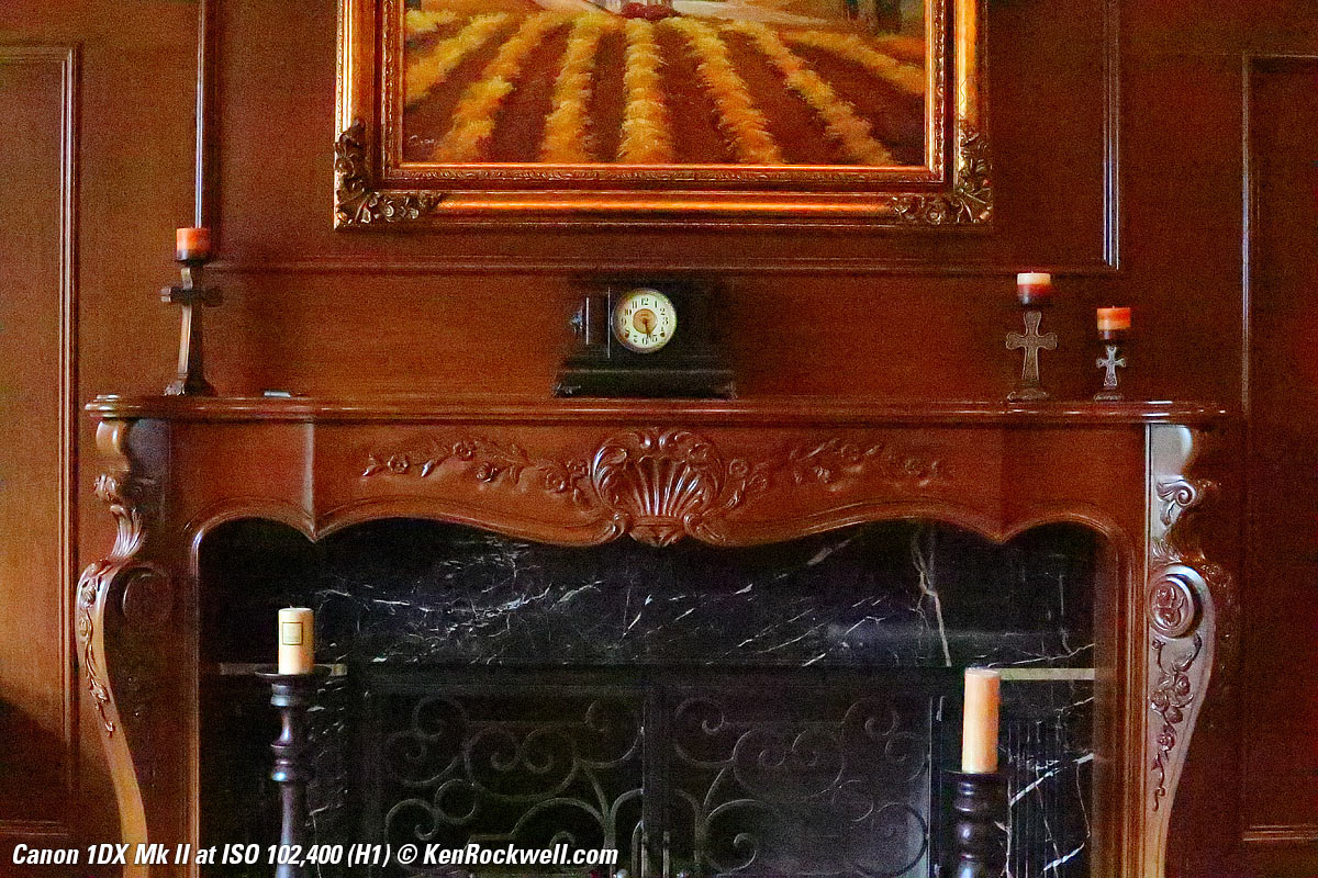 Canon 1DX Mk II high ISO sample image