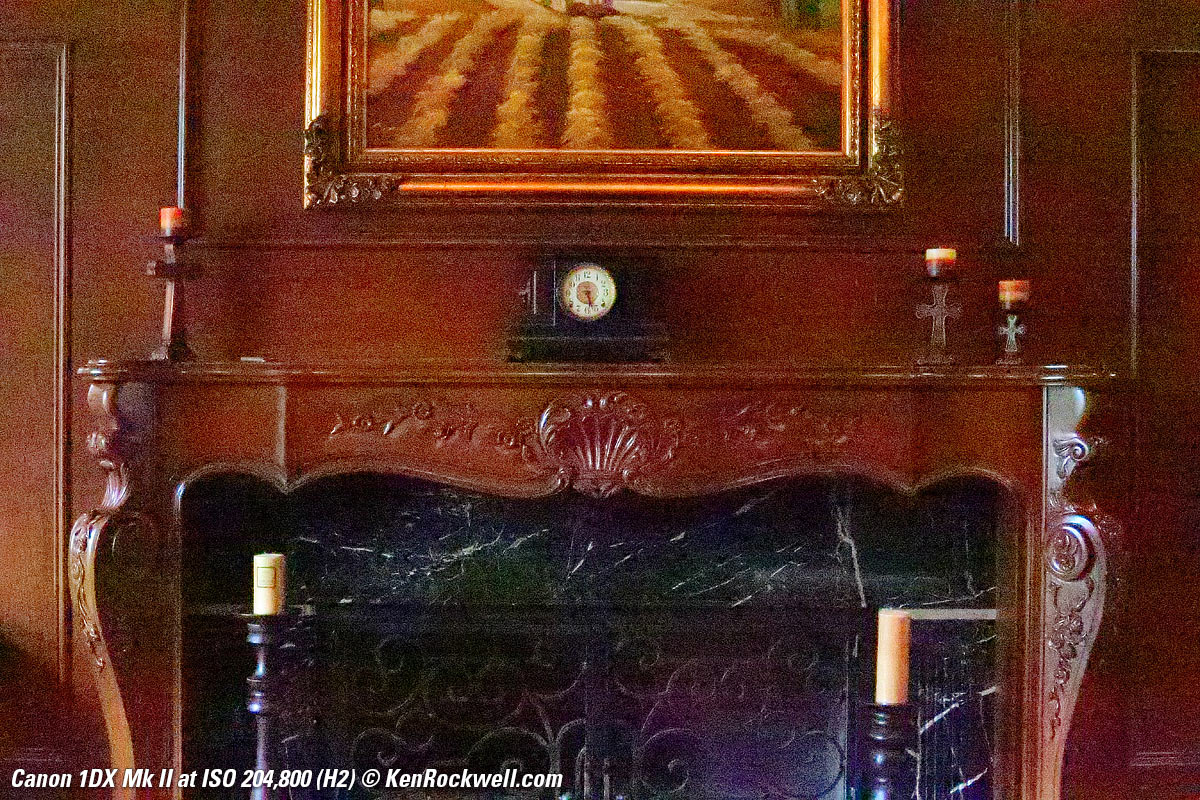 Canon 1DX Mk II high ISO sample image