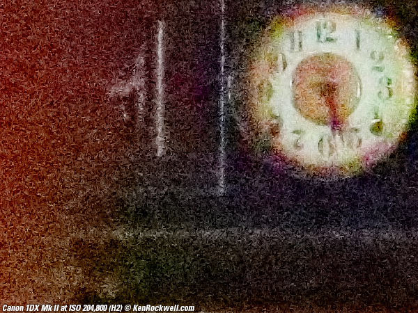 Canon 1DX Mk II high ISO sample image