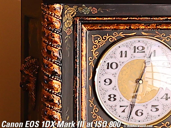 Canon 1DX Mark III High ISO Performance Sample Image File