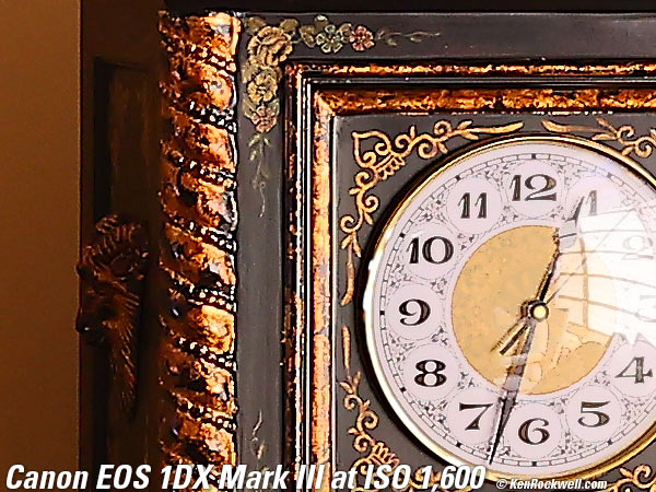 Canon 1DX Mark III High ISO Performance Sample Image File