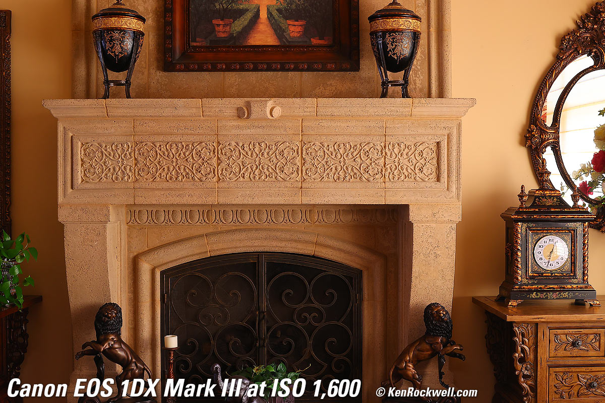Canon 1DX Mark III High ISO Performance Sample Image File