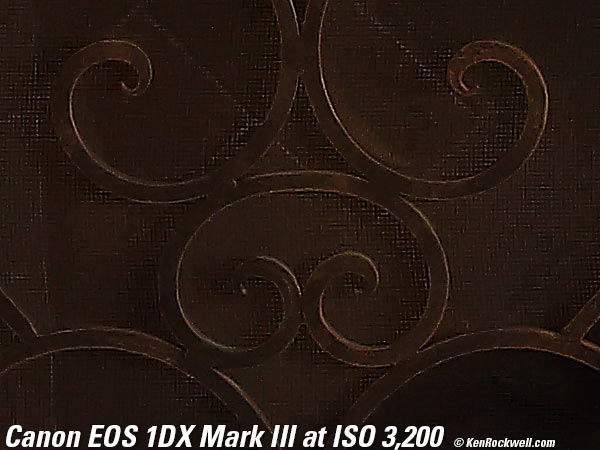 Canon 1DX Mark III High ISO Performance Sample Image File