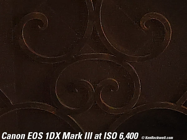 Canon 1DX Mark III High ISO Performance Sample Image File