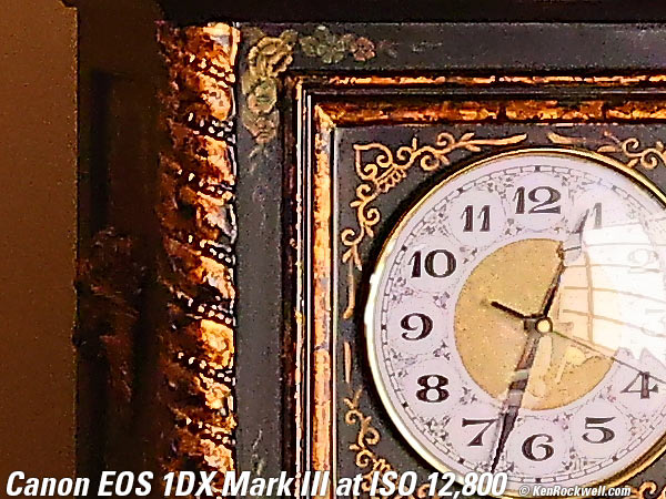 Canon 1DX Mark III High ISO Performance Sample Image File