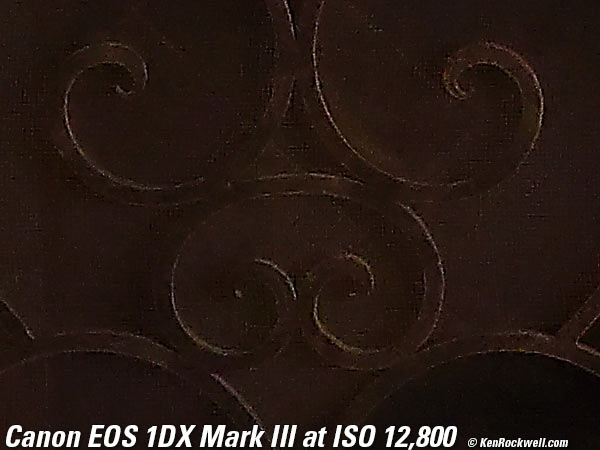 Canon 1DX Mark III High ISO Performance Sample Image File