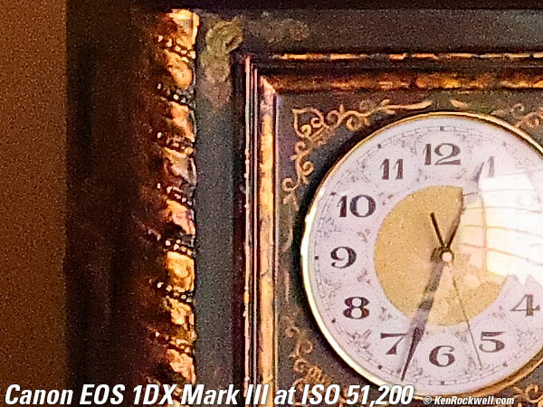 Canon 1DX Mark III High ISO Performance Sample Image File