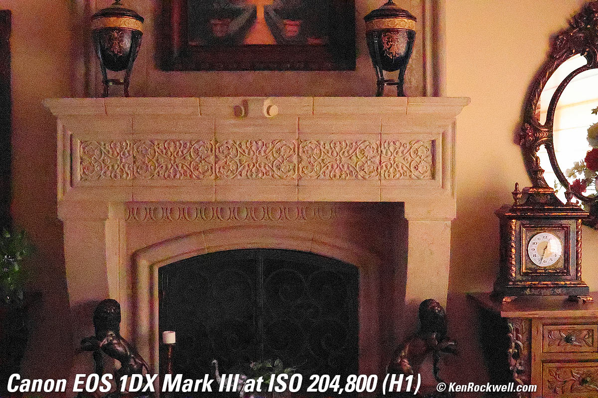 Canon 1DX Mark III High ISO Performance Sample Image File