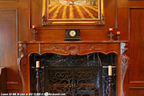 Canon 5D Mk III at ISO 12,800