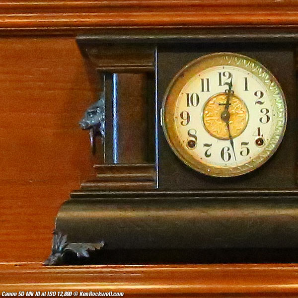 Canon 5D Mk III at ISO 12,800