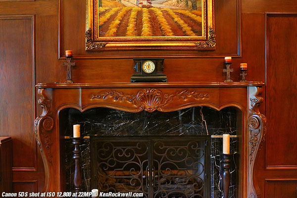 Canon 5DS at ISO 12,800