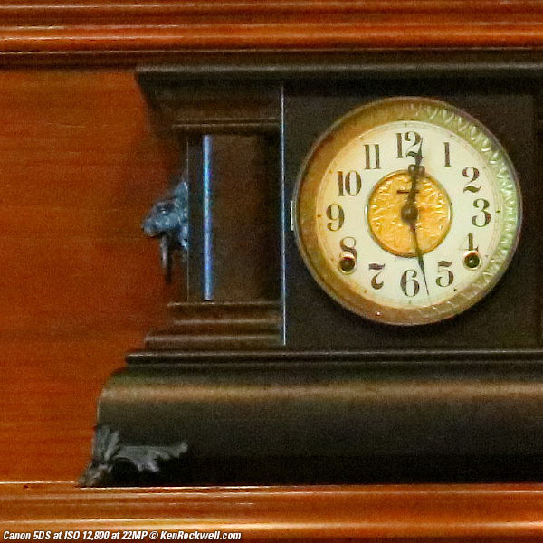 Canon 5DS at ISO 12,800