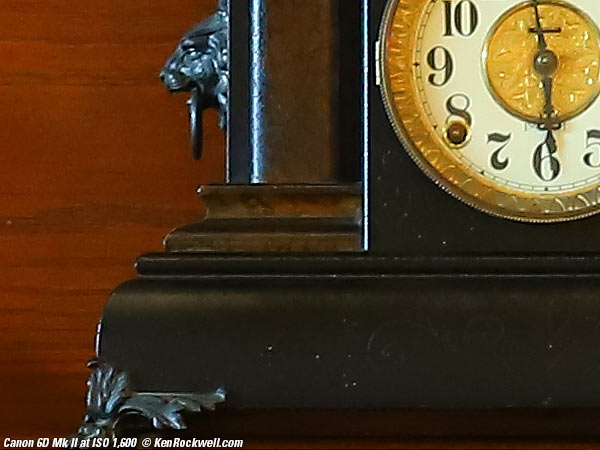 Canon 6D Mk II High ISO Performance