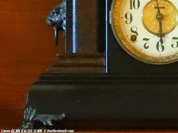 Canon 6D Mk II High ISO Performance