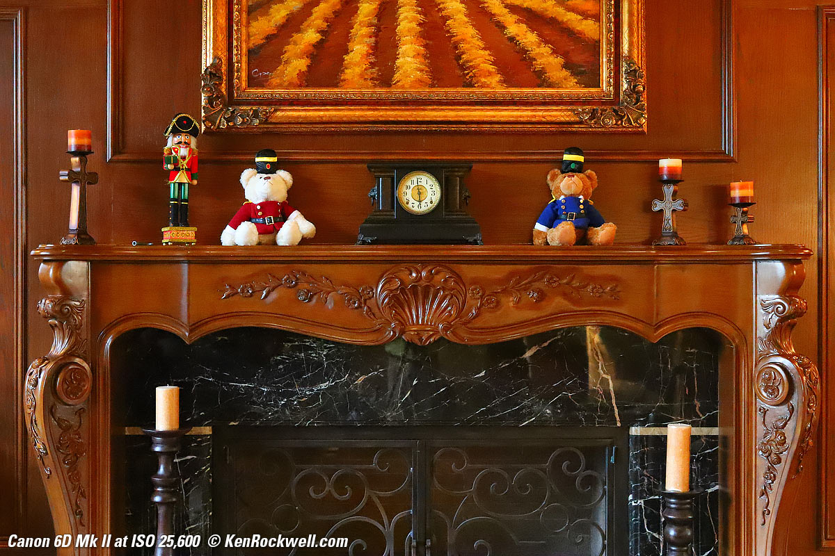 Canon 6D Mk II High ISO Performance