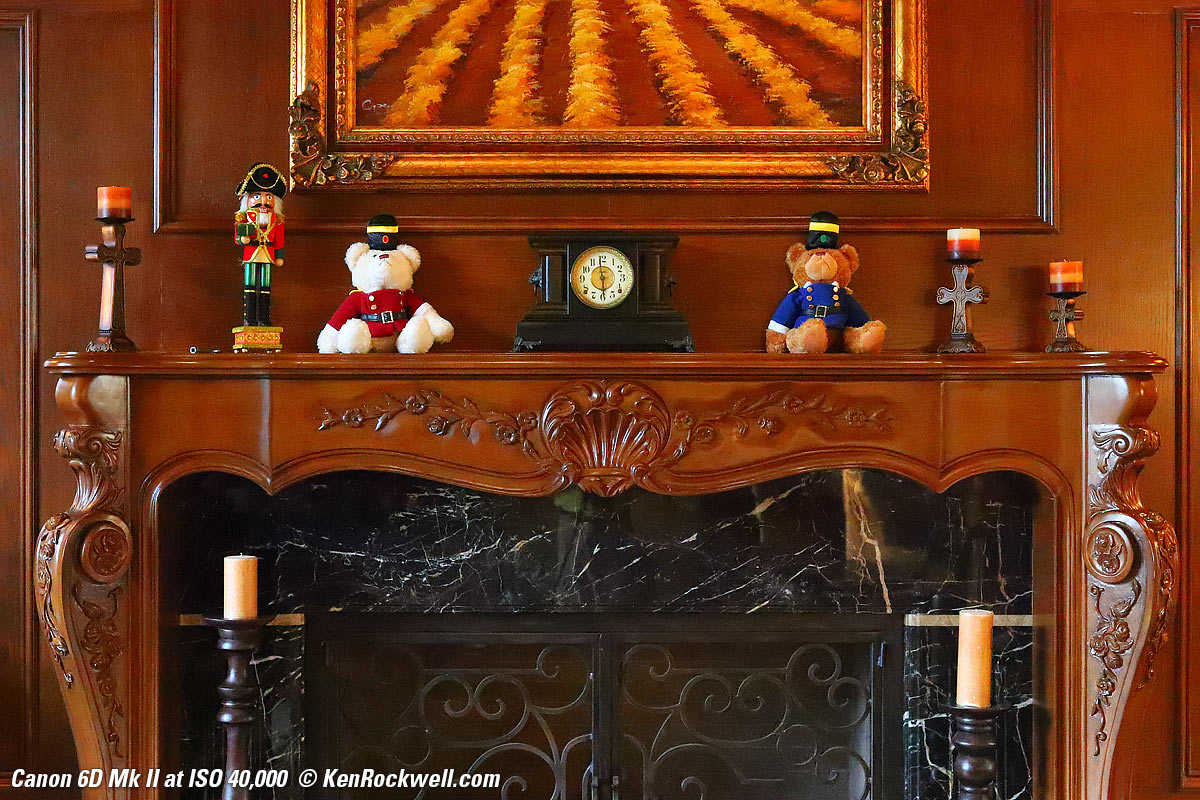 Canon 6D Mk II High ISO Performance