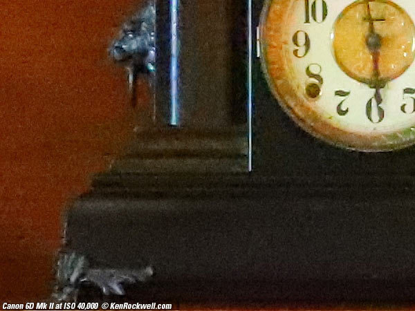 Canon 6D Mk II High ISO Performance