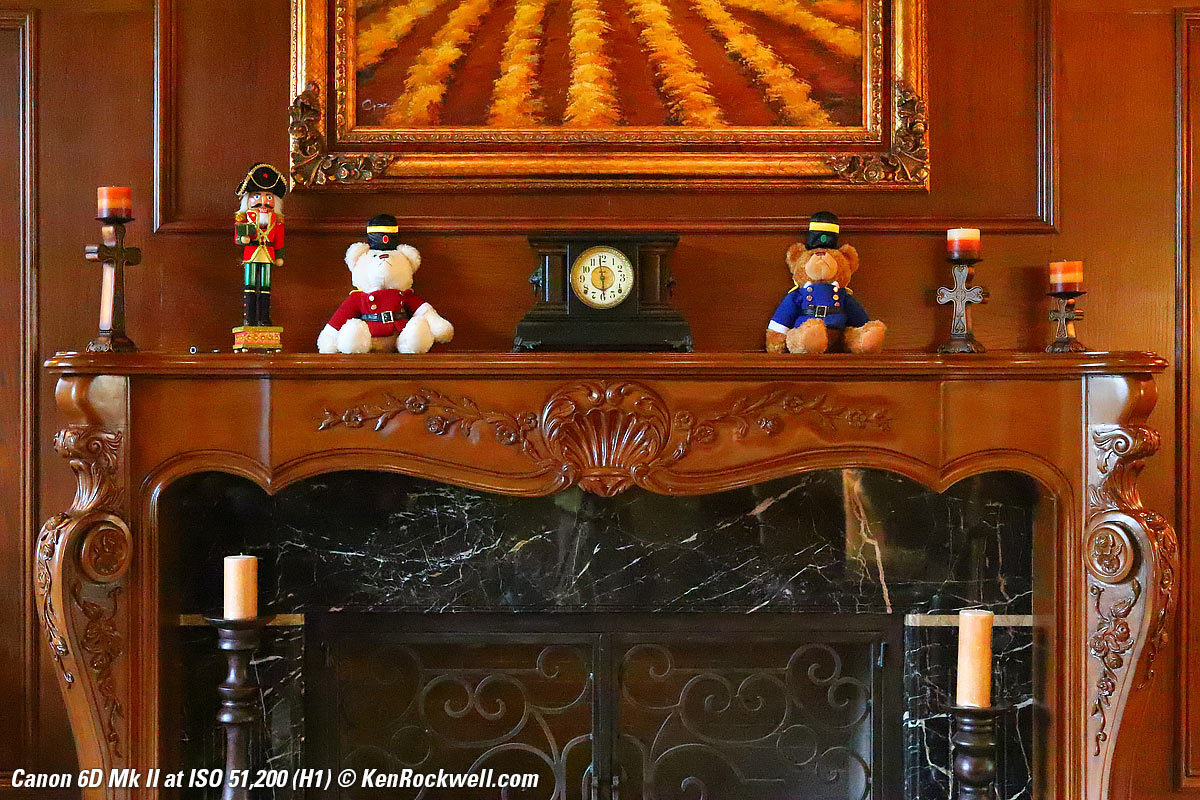 Canon 6D Mk II High ISO Performance