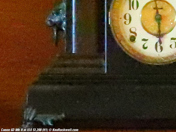 Canon 6D Mk II High ISO Performance