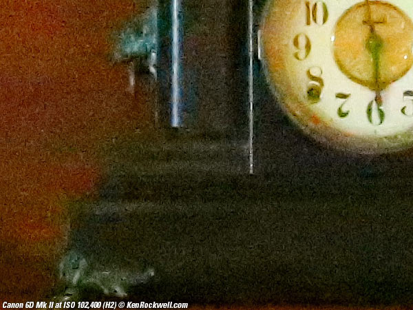 Canon 6D Mk II High ISO Performance