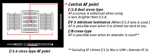 Canon 7D Mk II finder