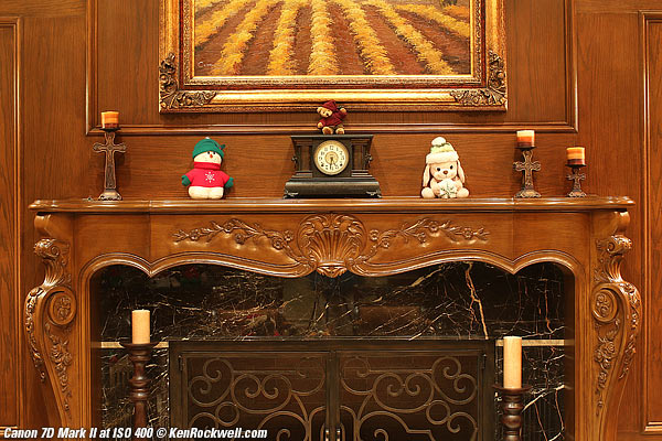 Canon 7D Mk II at ISO 400