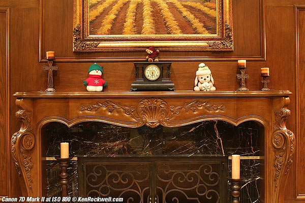 Canon 7D Mk II at ISO 800