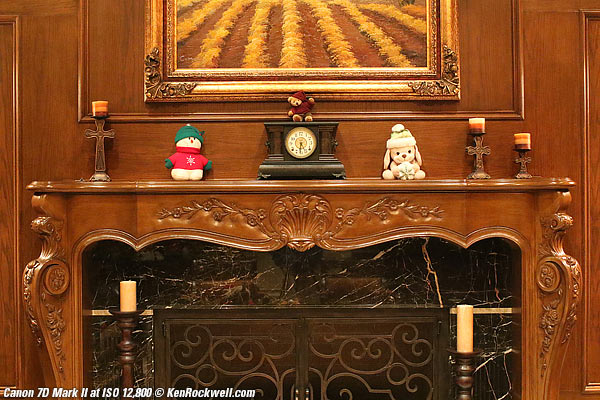 Canon 7D Mk II at ISO 12,800