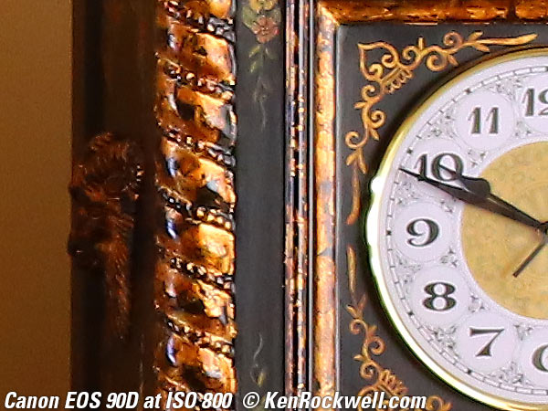 Canon 90D High ISO Sample Image File