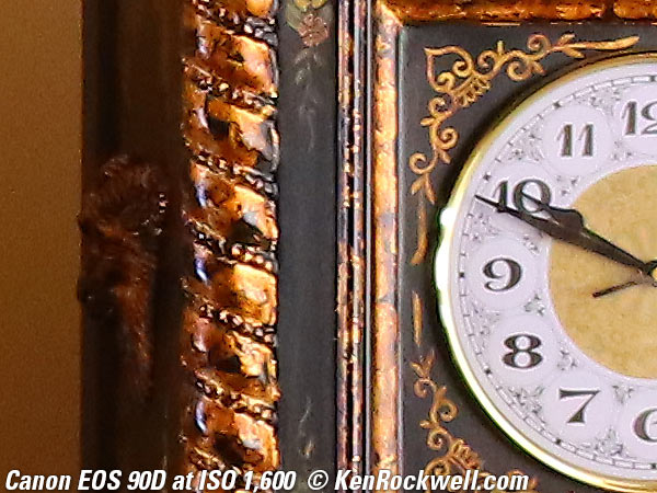 Canon 90D High ISO Sample Image File