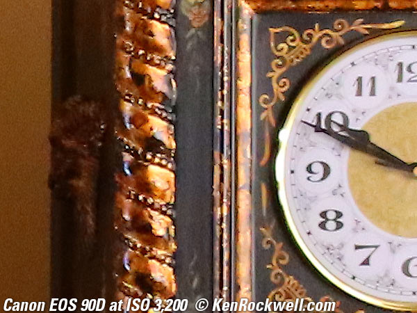 Canon 90D High ISO Sample Image File