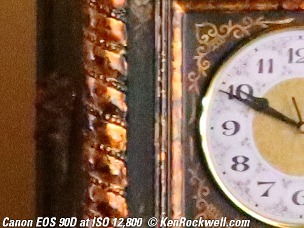 Canon 90D High ISO Sample Image File