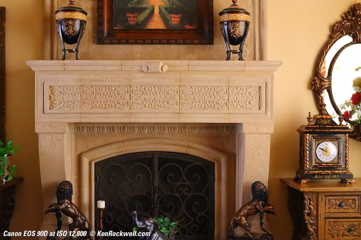 Canon 90D High ISO Sample Image File