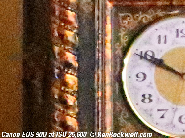 Canon 90D High ISO Sample Image File