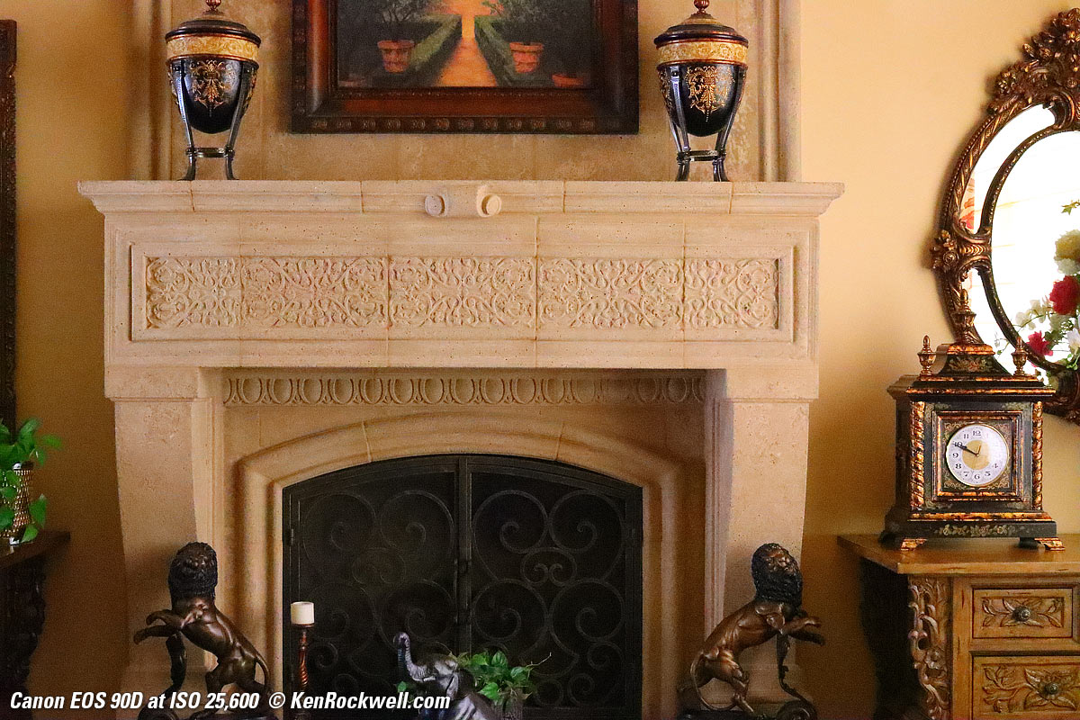 Canon 90D High ISO Sample Image File